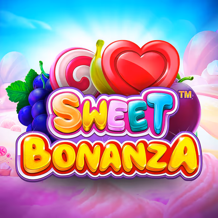 Sweet Bonanza slot van Pragmatic Play - kleurrijk snoepthema cluster betalingsspel